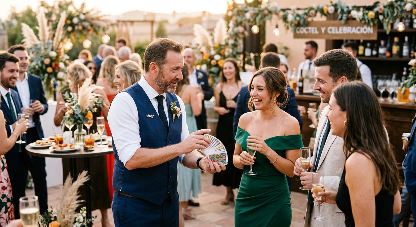 Magia en la boda